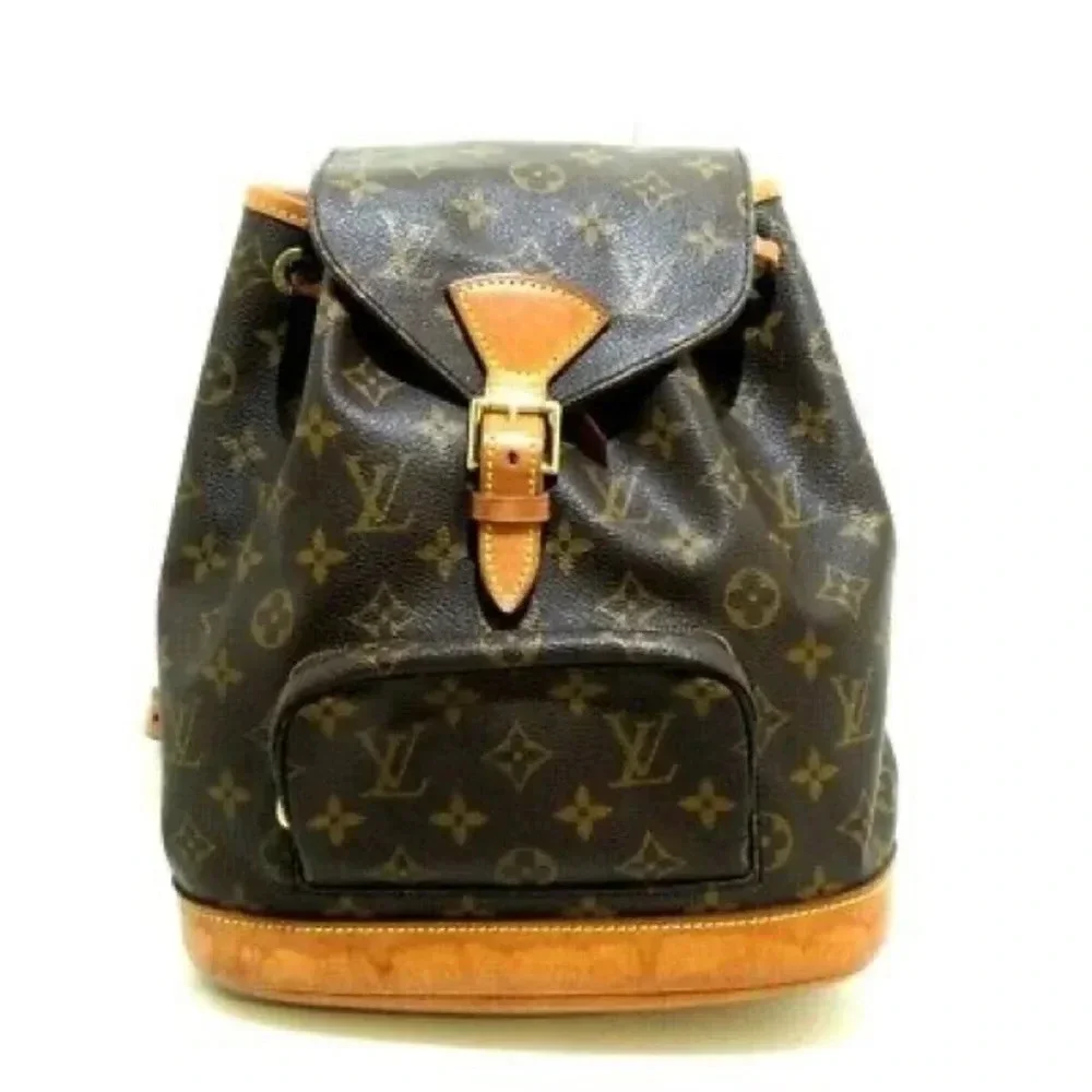 Louis Vuitton Backpack, Montsouris Mm M51136 Monogram Sp1907